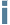 Letter I icon